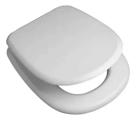 Tapa Asiento Inodoro Barl Herraje Nylon Ariel Hdf Blanco