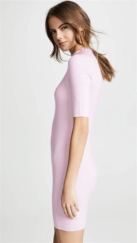 Tse Cashmere Mini Sweater Dress Sexy Pink Dresses On Amazon