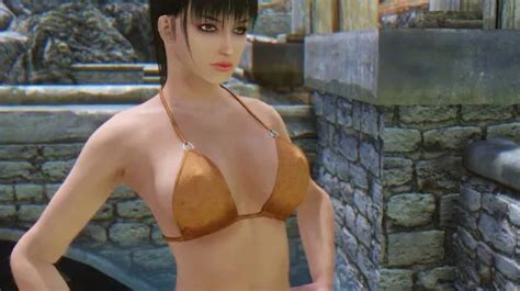 Leather Bikini For Unpb Tbbp Skyrim Mod Mod