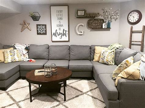 How To Decorate Walls Above A Sectional Leadersrooms