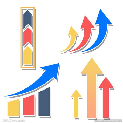 上升箭头上涨指标图标向上ppt设计图 其他图标 标志图标 设计图库 昵图网