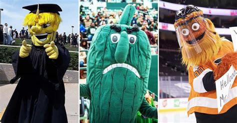 The 14 Weirdest Sports Mascots of All Time, Ranked By Fans