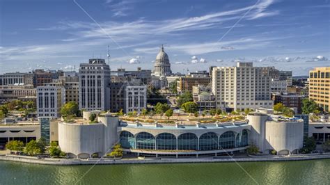 The Capitol Dome Office Buildings And Convention Center Madison