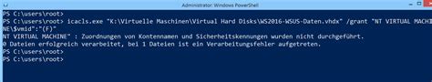 Fehler Beim Starten Einer Hyper V VM Synthetic SCSI Controller Zugriff