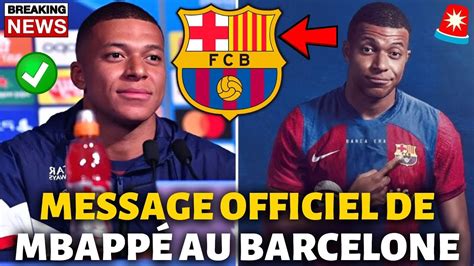 BOMBE MBAPPÉ VIENT DE PARALYSER LE MONDE DU FOOTBALL PERSONNE