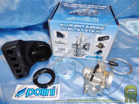 Kit Carburador Polini Cp Con Filtro De Aire Y Cable Especial Para