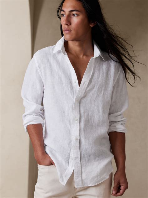 Castello Linen Shirt Banana Republic