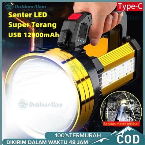 Jual Senter Led Super Terang Mah Senter Camping Jumbo