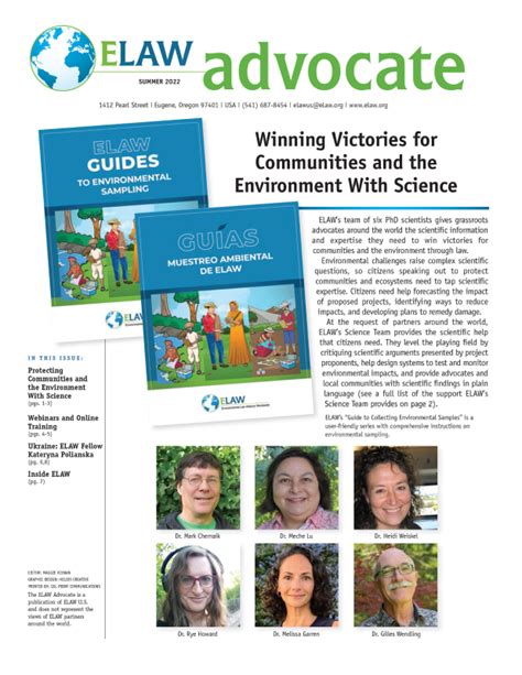 Winning Victories For Communities And The Environment With Science Elaw