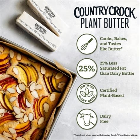 Country Crock Dairy Free Vegan Plant Butter With Olive Oil Oz Kroger