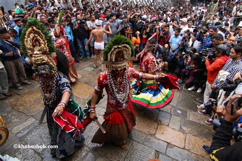 Indra Jatra Begins With Gusto In Pics Khabarhub