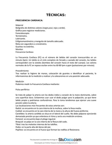 Practica Signos Vitales Y Somatometria Pdf