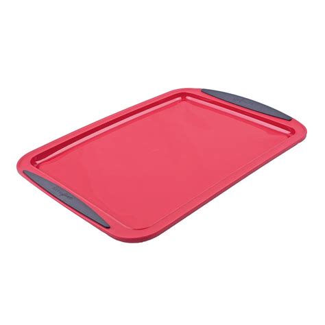 Buy Daily Bake Non Stick Silicone Baking Tray 305 X 225cm Cookie Pan Wsteel Frame Mydeal