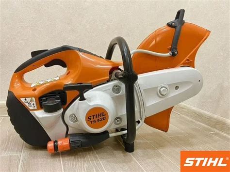 Бензорез STIHL TS 420, диск 350 мм 4,4 л.с. Оригинал! купить на OZON по ...