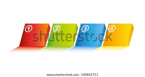 Step Diagram Stock Vector (Royalty Free) 140842711 | Shutterstock