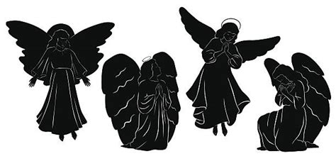 130+ Kneeling Angels Silhouette Stock Illustrations, Royalty-Free Vector Graphics & Clip Art ...