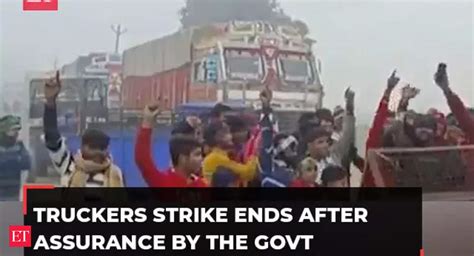 Truckers Strike Mha Agrees To Keep New Hit Run Laws On Hold