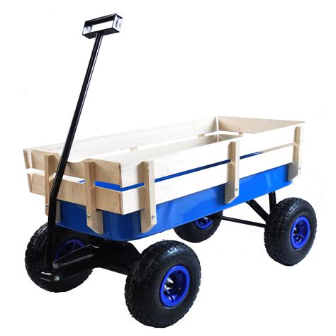 All Terrain Wagons For Kids Wagon With Removable Wooden Side Panels