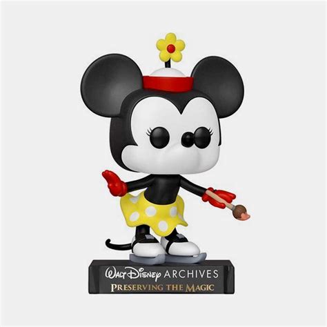 FUNKO POP DISNEY WALT DISNEY ARCHIVES MINNIE ON ICE TEMPLO