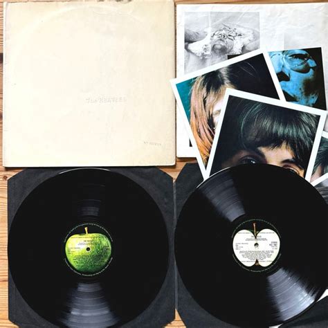 Beatles White Album Uk Pressing Top Loader Poster