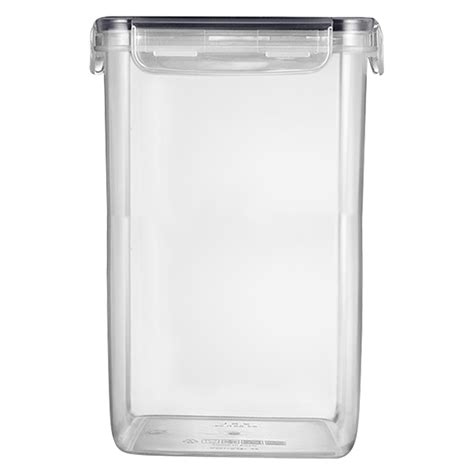 Jeashchat Airtight Food Storage Container Set Clear Plastic Canisters