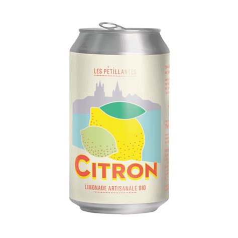 Les Pétillantes Limonade Citron bio 330ml Weekly Food