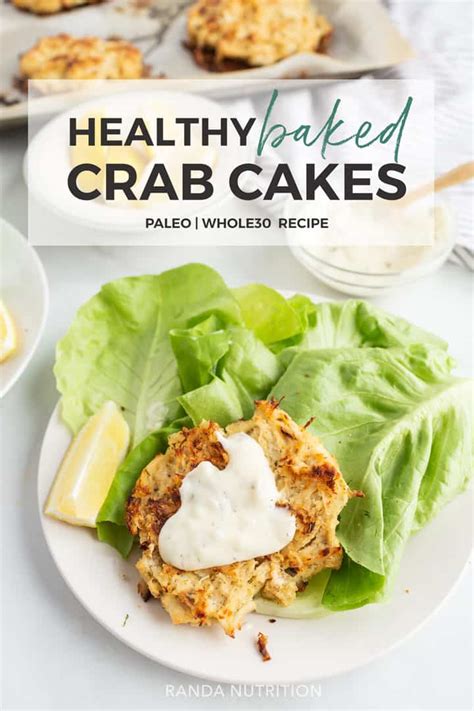 Healthy Crab Cake Recipe Randa Nutrition