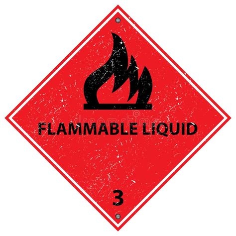 Flammable liquid stock vector. Illustration of dangerous - 10125361