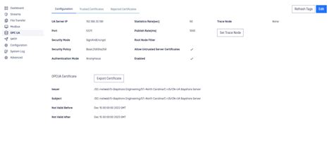 Opc Ua Connector Metadefender Security Gateway