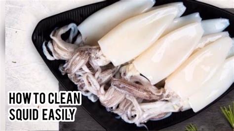 How to clean squid easily കനതൽ എങങന എളപപതതൽ വതതയകക