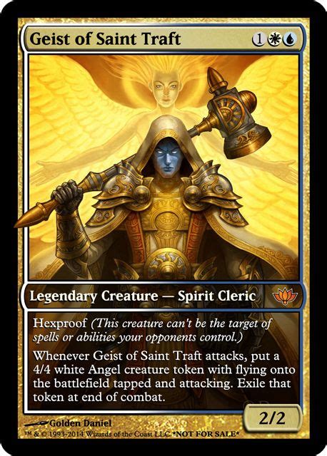 geist of saint traft | Mtg altered art, Magic the gathering, Mtg art