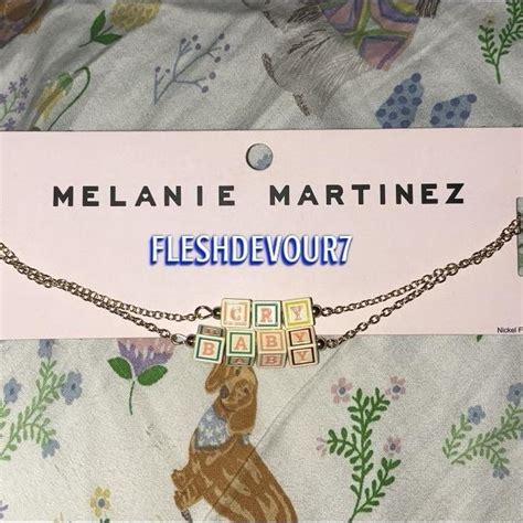 Melanie Martinez Crybaby Blocks Necklace Set Brand Depop