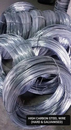 2 3mm To 4 1mm Gray High Carbon Galvanized Steel Wires For Industrial