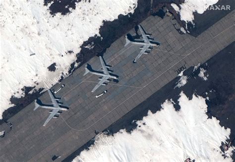 Satellite Images Show Huge Russian Military Buildup In The Arctic