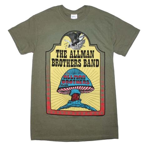 Officially Licensed Allman Brothers T Shirt Men S 100 Cotton Standard Fit T Shirt Featuring