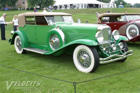 Duesenberg Model J Convertible Sedan By Murphy Pictures