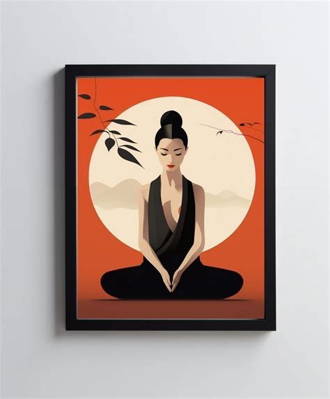 Kobieta Zen 40x50 Cm Bez Ramy Harmony Posters Sklep EMPIK