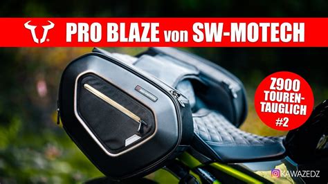 Pro Blaze Satteltaschen Von Sw Motech Montage Vorstellung Kawasaki