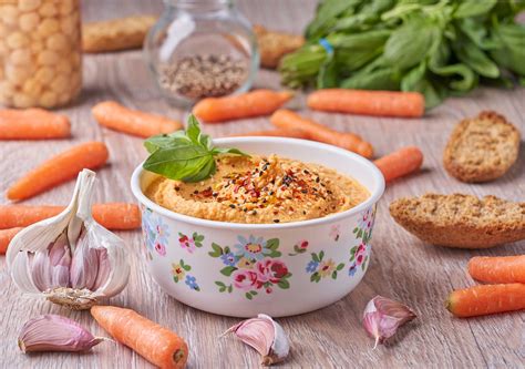 Hummus De Cenoura Cozida Create Recipes Receitas Para Fazer Com O