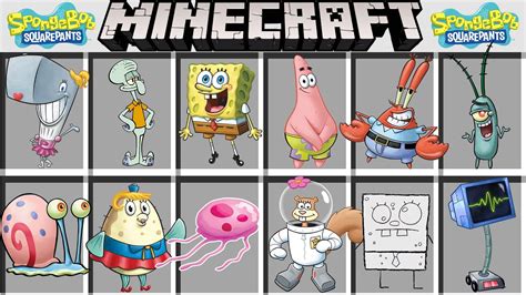 Minecraft Mod Spongebob Addon In