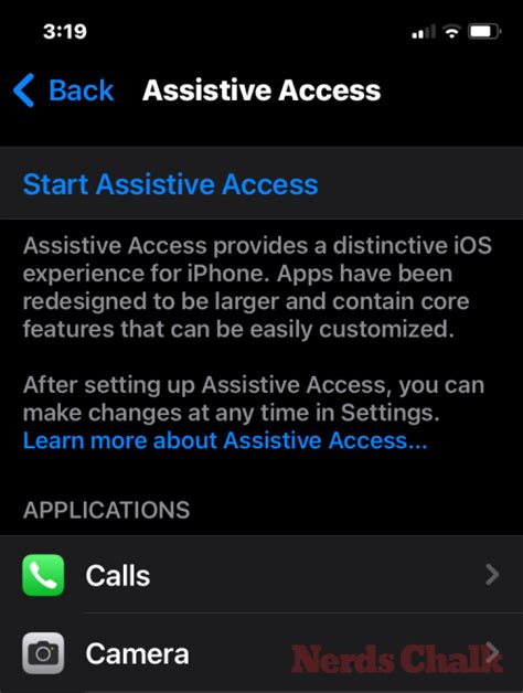 How To Customize Assistive Access On IPhone