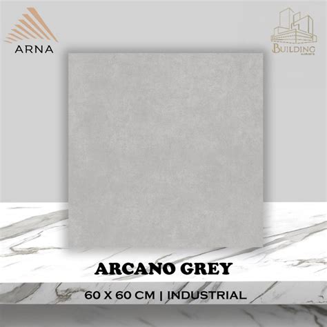 Jual Granite Lantai 60x60 ARCANO GREY MATT STONE CARPORT ARNA SERIES