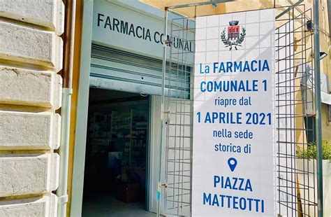 La Farmacia Comunale Torna Nella Storica Sede Di Piazza Matteotti