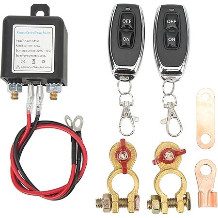 Remote Battery Disconnect Switch Kill Switch For Car With Remote