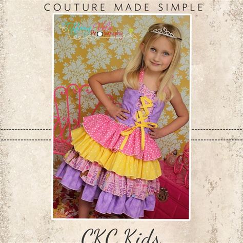 Princess Dress Pattern Etsy