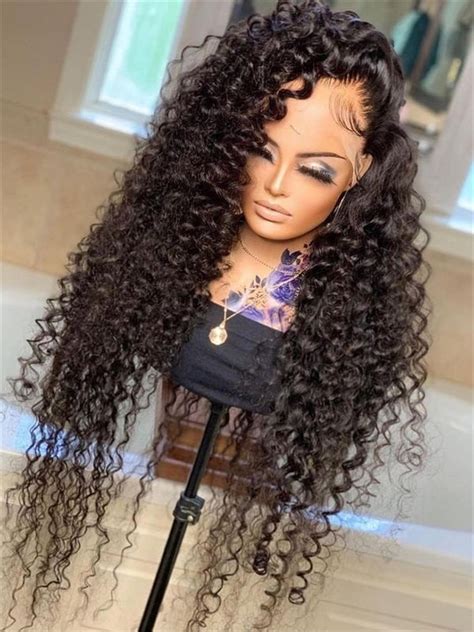 Yswigs Loose Curly Virgin Brazilian Human Hair Undetectable Dream Hd