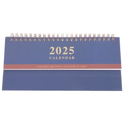 Lexsomeo Standing Calendar Desk Stand Up Calendar Long Desk Calendar