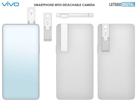 Vivo Patents Smartphone With Detachable Dual Sided Pop Up Camera