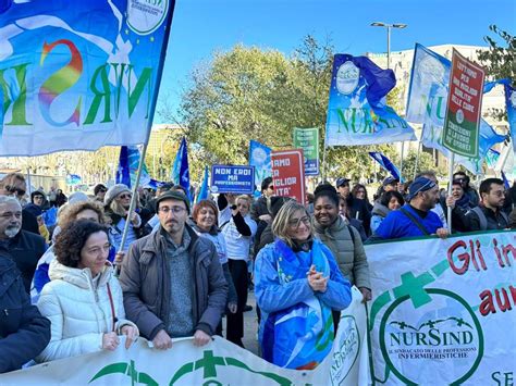 Infermieri In Stato Di Agitazione Verso Lo Sciopero In Tutta Italia