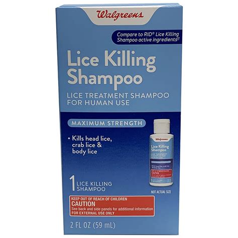 Walgreens Lice Killing Shampoo 20oz Walgreens